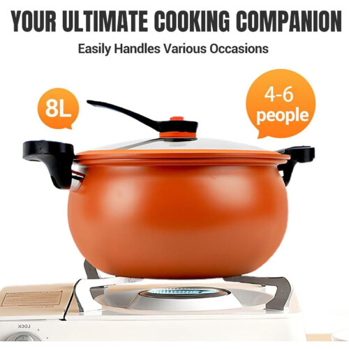 Non-Stick Pressure Cooker Multi-Function 6-in-1 2