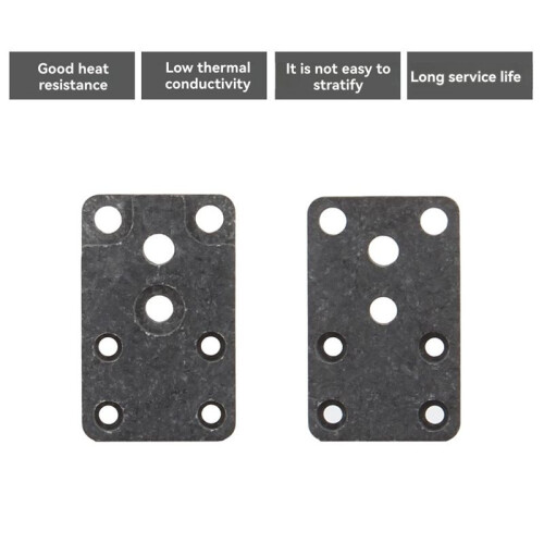 Insulation Block Base for  A1/A1  Hotend Mounting Heating Assembly Ceramic Zirconia Insulation Base
