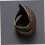 Brass thimble dark brown adjustable finger protector 1 piece 8