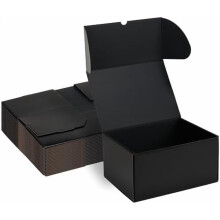 Klarblå bølgepap-postkasser 11,5 x 8,8 x 3,9 tommer (20 stk.)