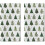 Julgransdiskhanddukar, set om 2, 45x61 cm 1