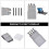 Tineasur1Set Pen Tips Holder Grey Storage Case Compatible with Surface Pro4 5Stylus Accessories 6