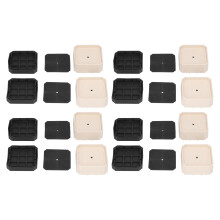 Almohadillas antideslizantes ajustables, elevadores de cama, bloques elevadores apilables para muebles, soportes de alta resistencia de hasta 2200