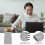 Tineasur1Set Pen Tips Holder Grey Storage Case Compatible with Surface Pro4 5Stylus Accessories 5