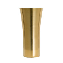 HEVIRGO Stainless Steel Decorative Water Cup Flower Holder Vase Home Restaurant Decor