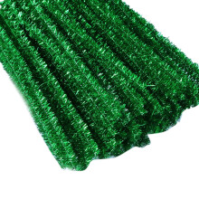 100pcs 12" Golden Glitter Pipe Cleaners, Compatible with DIY Crafts, Party Decor & Christmas/Birthday Projects