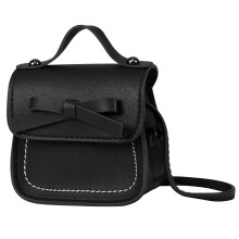 Fysho Fashion Kleine Handtasche für kleine Mädchen und Kleinkinder, süße Mini-Umhängetasche mit Schleife