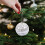 Mini boule de Noël incassable en mousse argentée 1,18 4