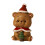 Ensemble de 6 figurines de Noël en résine pour décorations de fêtes 2