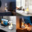 Mushroom Humidifier with Floating Water Drop Design Silent 8