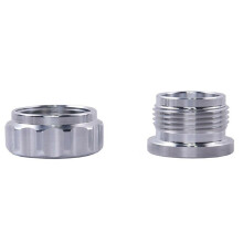 2 Inch 51mm Aluminum Alloy Welded the Filler Neck and Auto Parts Modified Fuel Tank Cap Silver