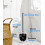 Keramik-Toilettenbürsten-Set mit Edelstahlgriff 4