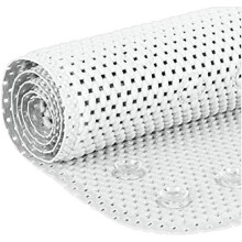 Protišmyková podložka do vane biela 91x43 cm s prísavkami