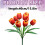 Artificial Orange Tulips Luxury Bunch for Home Wedding Decor 2