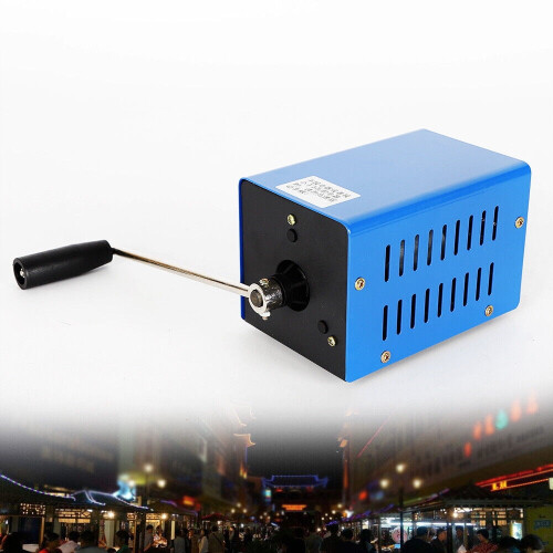 Γεννήτρια χειρός με δυναμό, φορητή φόρτιση USB 12/15V 2