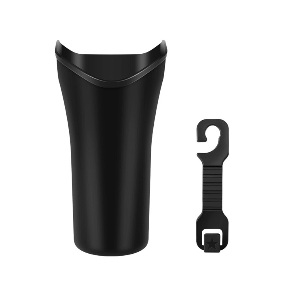 2Pcs Multipurpose Car Organizers,Mini Garbage Bin, Leakproof Car Garbage Can, Car Trash Cup, With Additional 2 Hooks 9165521438129