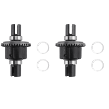 2x Stahl-Differentialgetriebe 8008 für 1/8 08421 08423 08427 9020 9021 9116 RC-Car-Upgrade-Teile