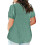 Γυναικεία Μπλούζα Plus Size με Κοντομάνικα και V Λαιμόκοψη, Μονόχρωμα T-shirts, Απλές 3