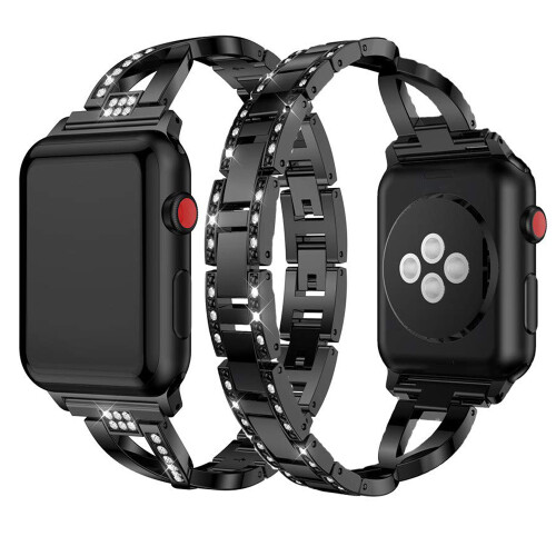 Λουράκι καρπού συμβατό με το Apple Watch Series4 5 6SE Γυναικείο μεταλλικό λουράκι από 1