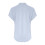 Γυναικείο Πουκάμισο VERUGU με Κοντομάνικο V-Neck, Βαμβακερό-Λινό, Ανοιχτό Μπλε XL, 5