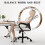 Ergonomic Mesh Office Chair White with Adjustable Lumbar 6