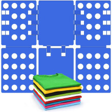 T shirt Folding Board shirt Clothes Folder Easy and Fast for Kid and Adult to Fold Clothes Blue