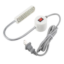 Symaskinlys, 30 LED-lys for symaskinlys, svanehalslampe med magnetisk base