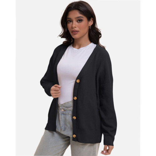 Women's Oversized Knit Cardigan Sweater 1