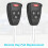 Τηλεχειριστήριο κλειδιού Jeep 315MHz OHT692713A για Wrangler Compass 5