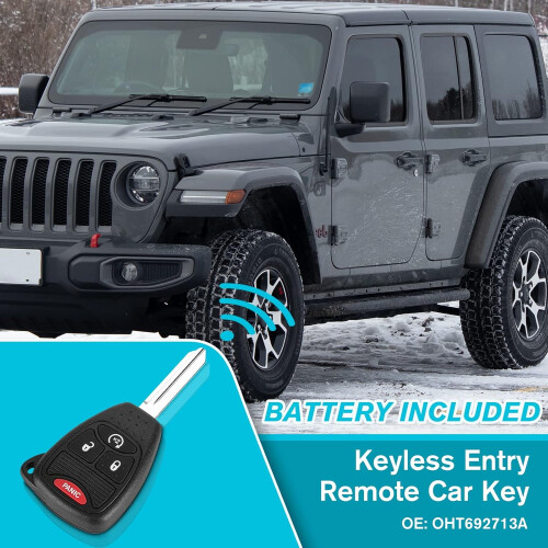 Τηλεχειριστήριο κλειδιού Jeep 315MHz OHT692713A για Wrangler Compass 1