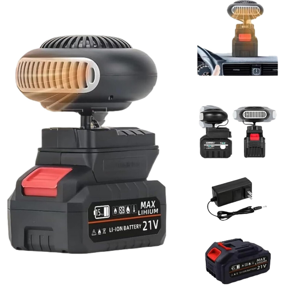 Battery Powered Heater 18-21V Rechargeable Indoor 360 9097180014225
