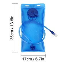 Bolsa de Hidratação, Bolsa de Água Buzhi 2 Litros, Reservatório de Água Impermeável, Bolsa de Hidratação à Prova de Vazamentos, Bolsa de