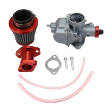Engine Intake Manifold Air Filter Adapt Carburetor Kit for VM22 212cc GX200 6.5hp Engine 196cc CT200U KT196 Moto