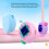 For  Game Cover Liquid Silicone Protective Case Cute Non-Slip Shockproof for Enhanced Gaming Experience A 7