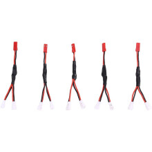 5 Pezzi 2 Pin JST Connettore Spina Cavo Connettore Spina per Giocattoli RC Batteria Lampada LED Maschio A 2 Vie PH2.0