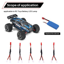 5PCS 2 Pin JST Plug Connector Plug Connector Cable Wire for RC Toys Battery LED Lamp Male to 2 Way PH2.0