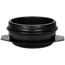 Korean Stone Pot, Ceramic Pots for Cooking, Clay Cooking Pot, Korean Stone Bowl, Earthenware Claypot, Bibimbap,Dolsot