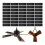 40er-Pack Deckenventilatorfilter für Flügel - Deckenventilator-Luftreiniger-Pads, Zubehör, Staubfänger - Ventilatorfilter 1