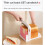 Adjustable Bread Slicer with Thickness Guide, Foldable SpaceSaving Design and WallMount Storage Hooks 2