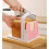 Adjustable Bread Slicer with Thickness Guide, Foldable SpaceSaving Design and WallMount Storage Hooks 4