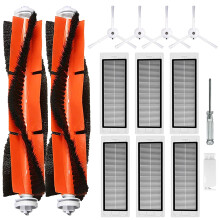 UPUPDAY Accessories Kit for Xiaomi Roborock S5 S50 S51 S55 S5 Max S6 S60 S65 Vacuum Cleaner, 2 Main Brush, 6 HEPA Filters, 4 Side Brushes