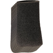 Einhell 2351135 Foam Filter 10 L (Wet and Dry Vacuum Cleaner Accessories, 10 Litres, 5 Pieces, Suitable for TE-VC18/10Li, Diameter 70 mm, Length 120