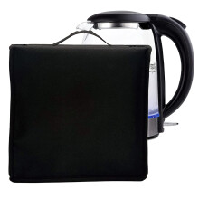 Water-Resistant Waterproof Dust-Proof Nylon Fabric Dust Cover Case Protection for Electric Glass and Steel Hot Tea Water Kettle, 15L / 1.7L