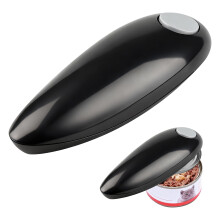 Electric Can Opener,One Touch Button Automatic Switch Button Automatically Open, No Sharp Edges Any Size Cans Tin Opener Hand Free for Cooks and