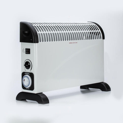 Status STATUS Convector Heater - 2000w - White - 3 Heat Settings - with Adjustable Thermostat - with Timer [CONH-2000WT1PKB]