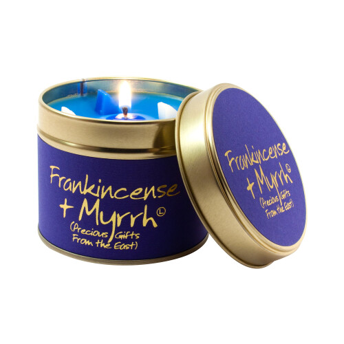 Lily-Flame Lily-Flame Frankincense and Myrrh Tin, Blue