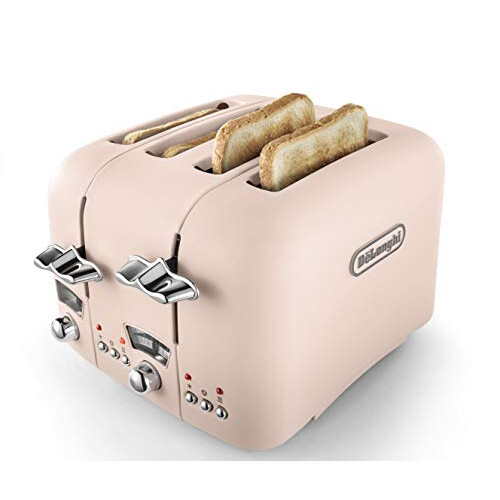 De'Longhi De'Longhi CT04PK Toaster, Plastic, Pink 2