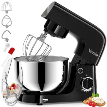 Vezzio Small Stand Mixer,4.5 liters Food Mixers for Baking,1500W 10-Speed Kitchen Cake Mixers,Electric Kitchen Mixers with Small form-factor, Easy to