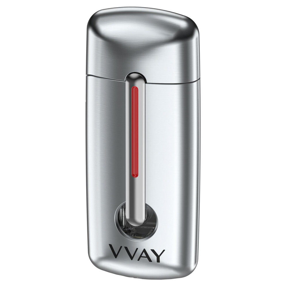 Vvay Windproof Jet Flame Lighter - Gas Refillable (Gas Not Included)