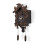 Acctim Acctim Hamburg Cuckoo Pendulum Wall Clock, Black Brown 3